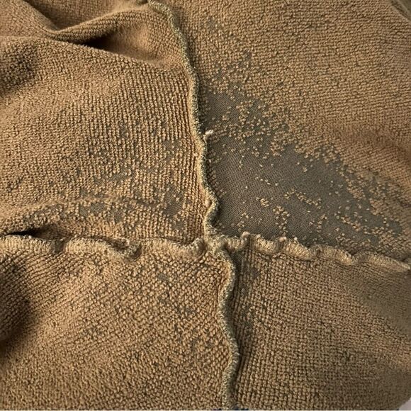 Free People High Elastic Pull Waist  Sweatpants Joggers Olive L - Picture 7 of 7